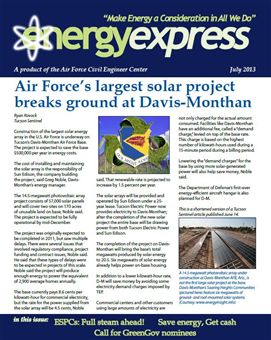 July 2013 Energy Express
