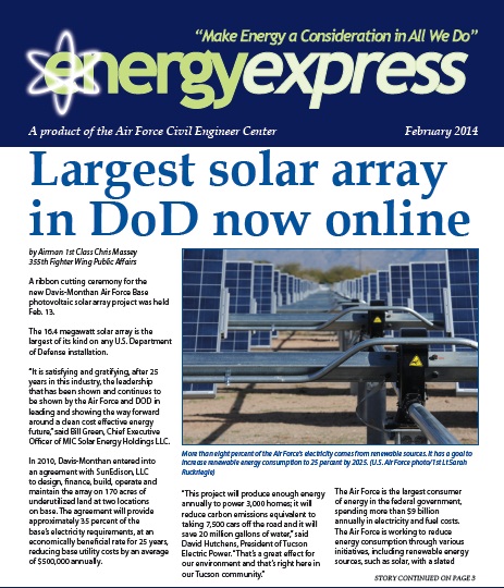 January 2014 Energy Express