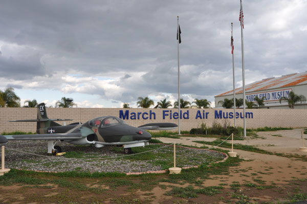 A-37B on static display at March Field Air Museum.