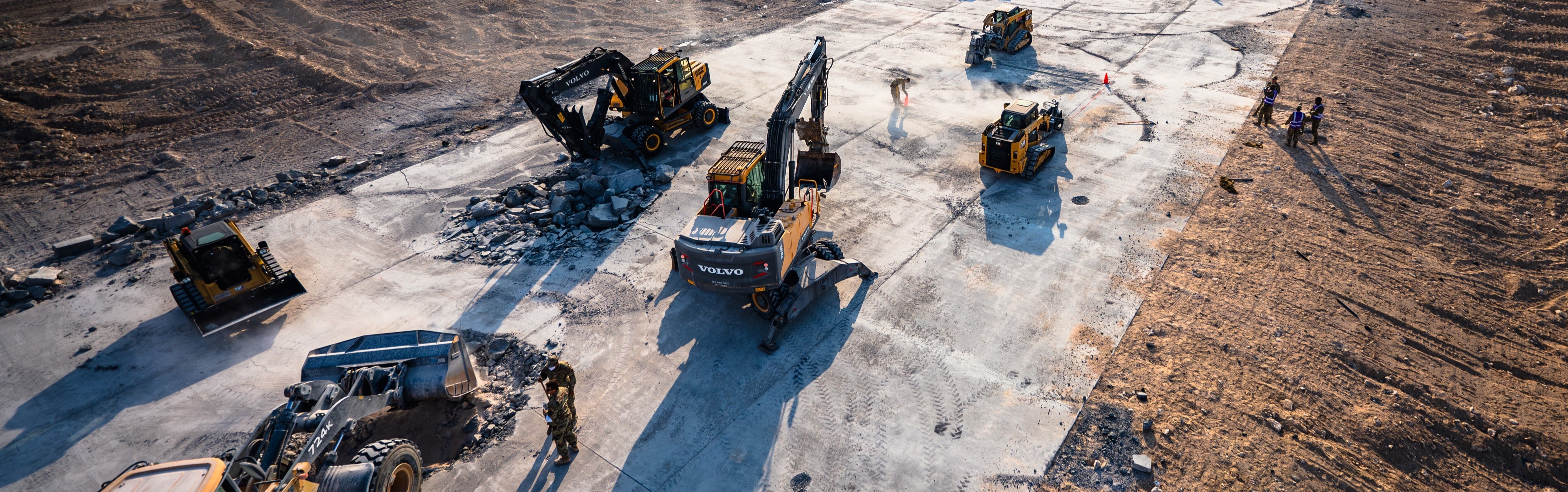 Rapid Airfield Damage Recovery exercise 